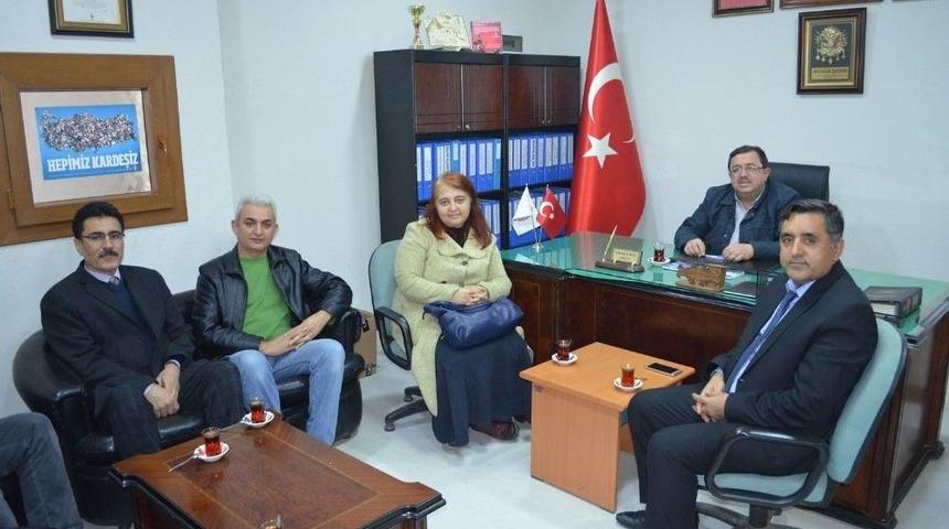 Kula Vergi Dairesi&rsquo;nden Esnaf Odası&rsquo;na Ziyaret