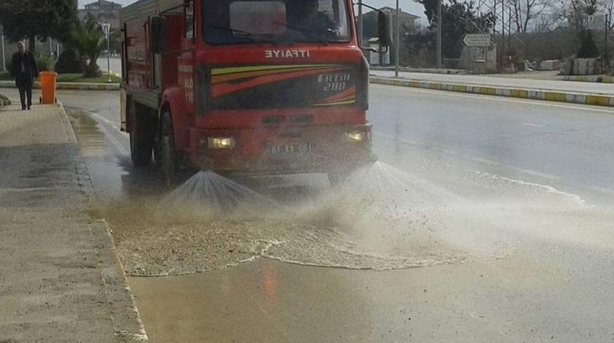 Ak&ccedil;akoca Temizleniyor