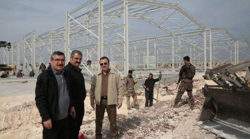 Afad Suriye Sınırına Dev Lojistik Depo Kuruyor