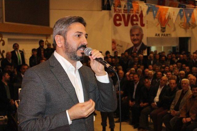 Referanduma ‘evet’ Kampanyası Toplantıları Devam Ediyor