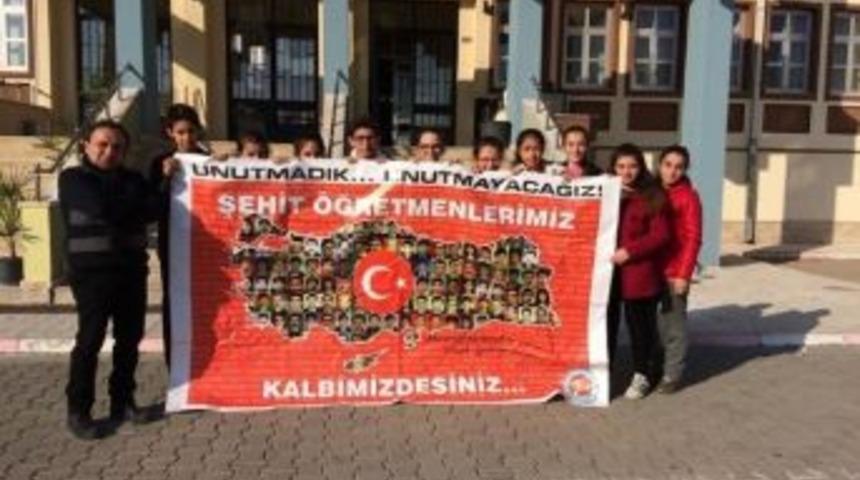 Şehit &Ouml;ğretmenler Unutulmadı