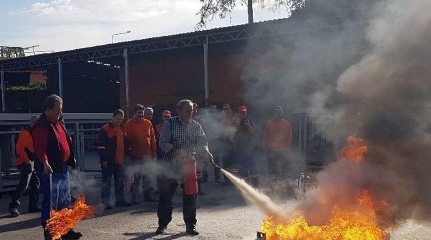Muratpaşa&rsquo;da Yangın Tatbikatı