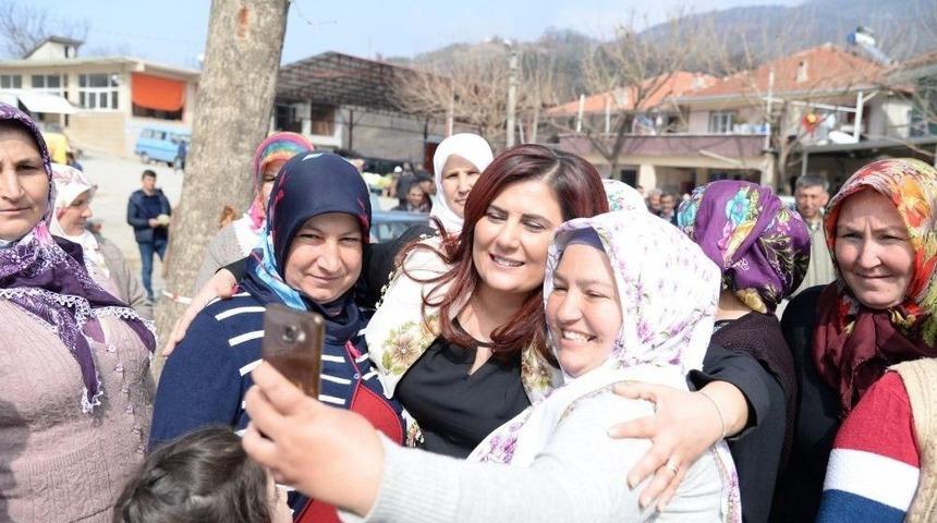 Başkan &Ccedil;er&ccedil;ioğlu, Aşağıyakacık Ve Ovacık&rsquo;ta B&uuml;y&uuml;k İlgiyle Karşılandı