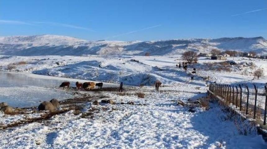 &Ccedil;ıldır Ve  Aktaş G&ouml;lleri Dondu