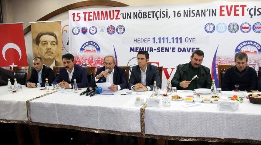Memur-sen Mart Ayı İl Divan Toplantısı Yapıldı