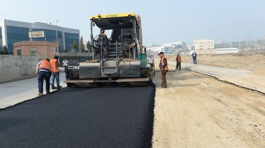 İmara A&ccedil;ılan Yeni Yollar Asfaltlanıyor