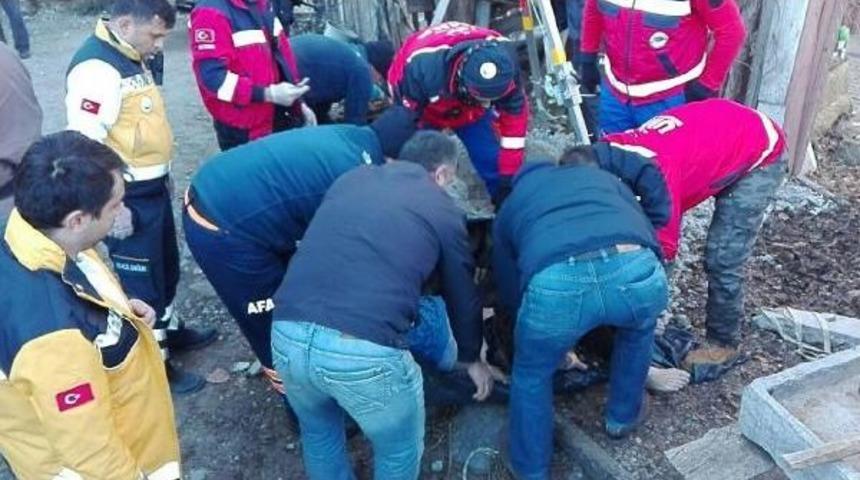 Evinin Bah&ccedil;esindeki Su Kuyusuna D&uuml;ş&uuml;p &Ouml;ld&uuml;