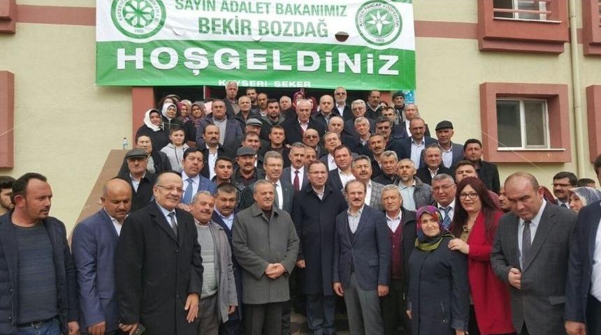 Bakan Bekir Bozdağ Boğazlıyan &Ccedil;ift&ccedil;i Eğitim Seminerine Katıldı