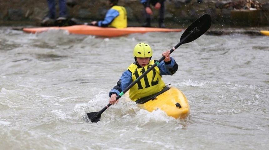 Akarsu Slalom T&uuml;rkiye Kupası 1. Etap Kano Yarışları Başladı