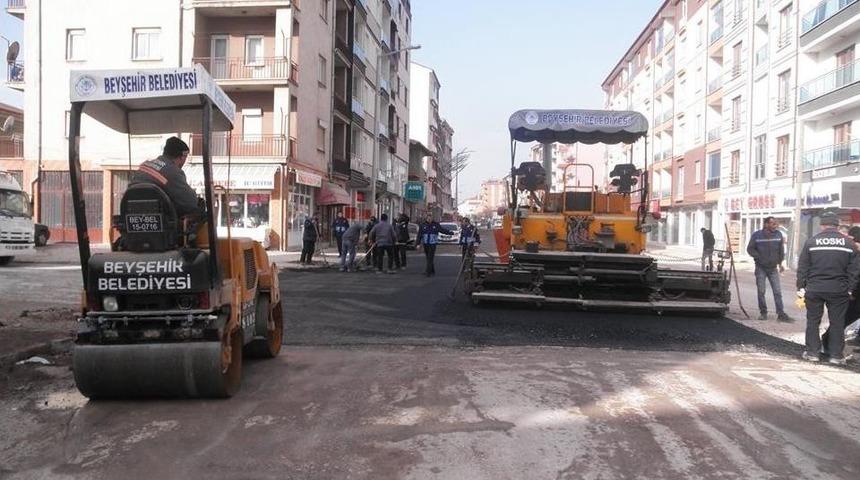 Beyşehir&rsquo;de Yolların Standardı Y&uuml;kseltiliyor