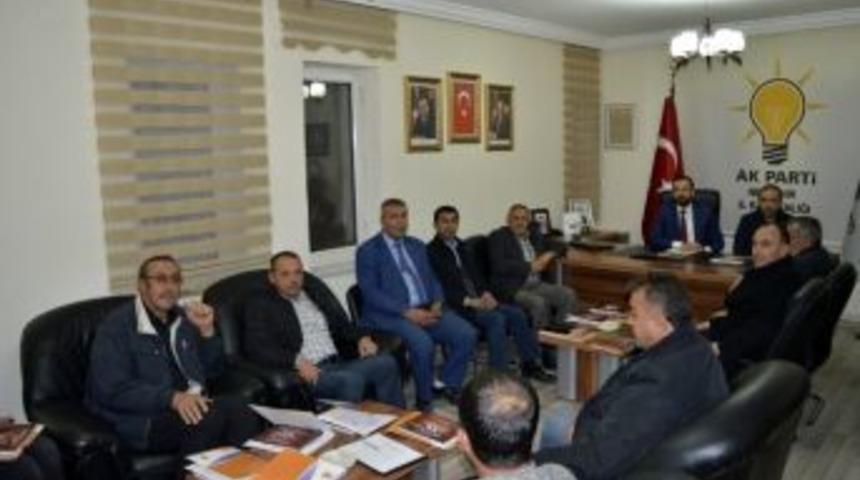 Tanrıver, Belde Başkanları İle Toplantı Yaptı