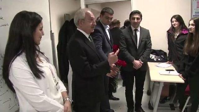 Kılıçdaroğlu, Gençlik Merkezi'ni Ziyaret Etti