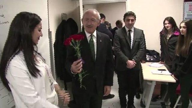 Kılıçdaroğlu, Gençlik Merkezi'ni Ziyaret Etti