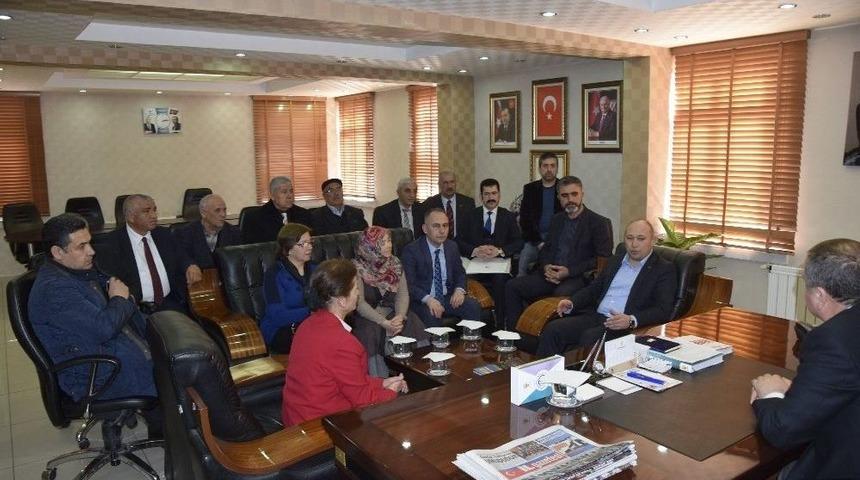 Mhp Kırıkkale İl Başkanı&rsquo;ndan Ak Partiye Ziyaret