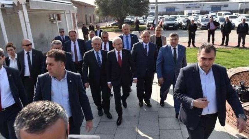 Chp Genel Başkanı Kemal Kılı&ccedil;daroğlu İzmir'de