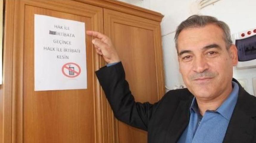 Burhaniyeli Imamın Cep Telefonu Uyarısı