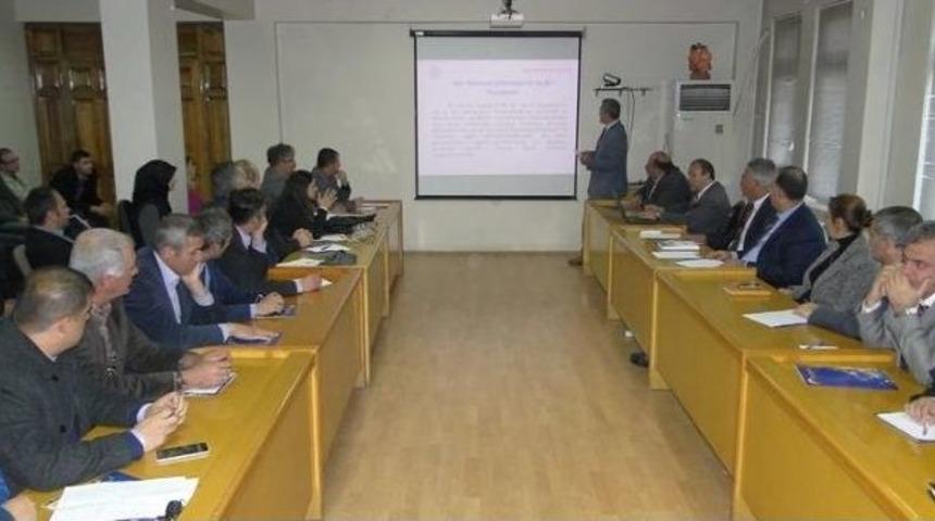 İl Gıda Tarım Ve Hayvancılık M&uuml;d&uuml;rl&uuml;ğ&uuml;nde Tid Toplantısı