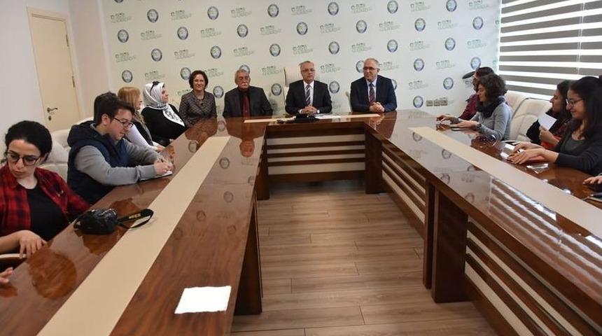 Odt&uuml;&rsquo;den Panel &Ouml;ncesi Başkan Kayda&rsquo;ya Ziyaret