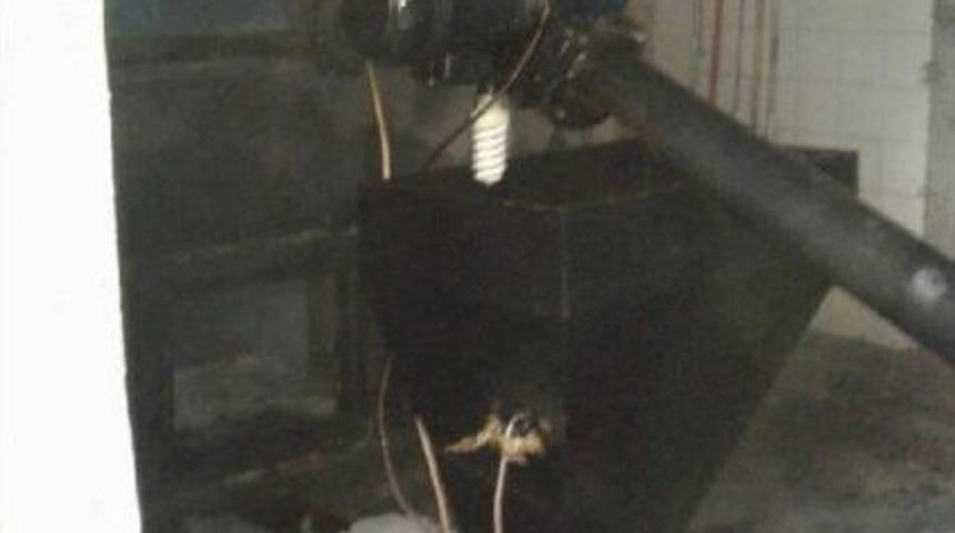 Kalorifer Kazanında &Ccedil;ıkan Yangın Korkuttu