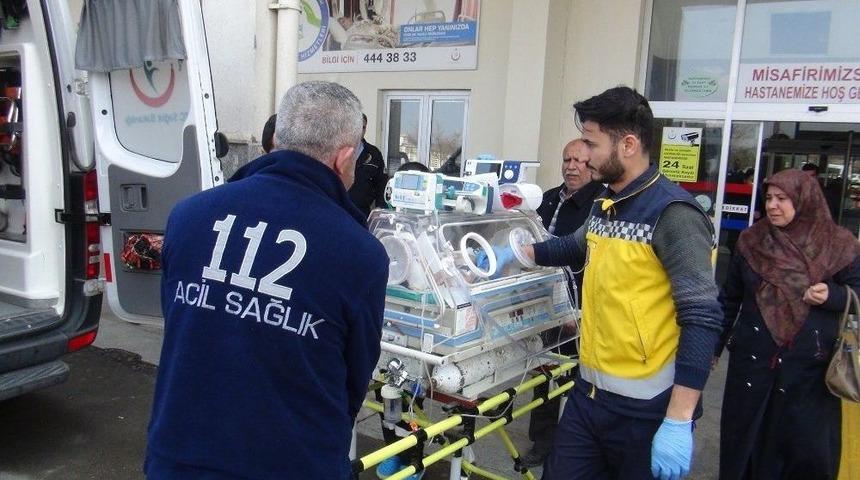 Kalp Hastası Bebeğe Ambulans U&ccedil;ak