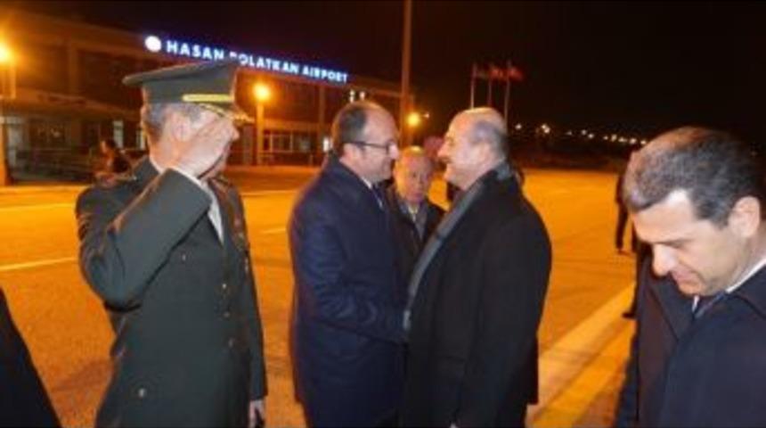 İ&ccedil;işleri Bakanı S&uuml;leyman Soylu Havalimanından Yolcu Edildi