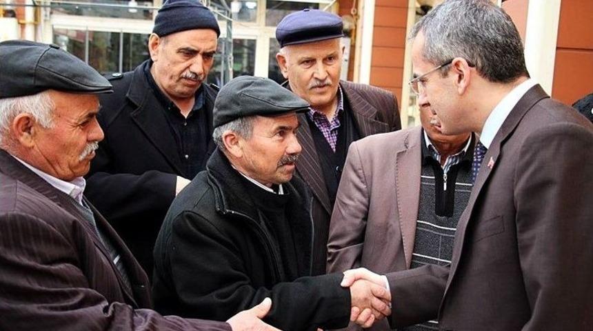 Tosya Kaymakamı Deniz Pişkin Gazi Ve Şehit Yakınları Derneğini Ziyaret Etti