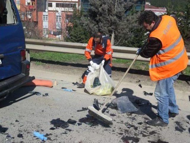 Tem'de Motosiklet Kazası: 1 Ölü 1 Yaralı