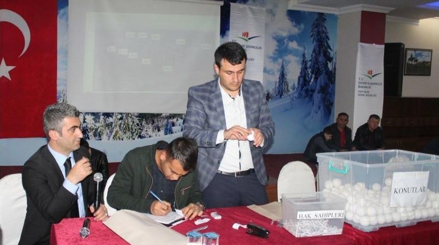 Silopi&rsquo;de Toki Konutları Kura İle Hak Sahiplerini Buldu