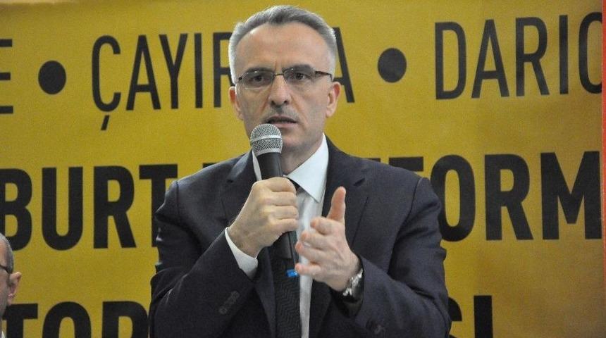 Maliye Bakanı Ağbal, Bayburtlular Platformunu Ziyaret Etti