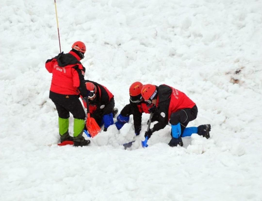 Yıldız Dağı&rsquo;nda Kış Arama Ve Kurtarma Tatbikatı