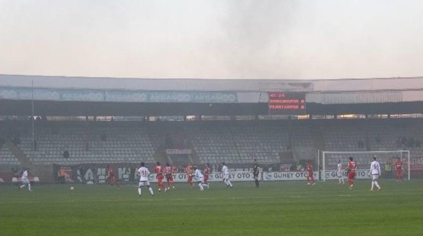 Lastik Yangını Ma&ccedil;ı Olumsuz Etkiledi