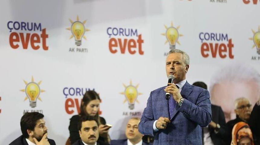 Ak Parti Genel Başkan Yardımcısı Mustafa Ataş;