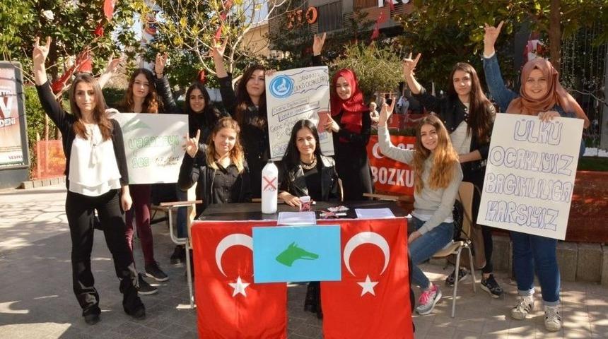 &Uuml;lk&uuml;c&uuml; Gen&ccedil;lerden "uyuşturucuya Hayır" Kampanyası