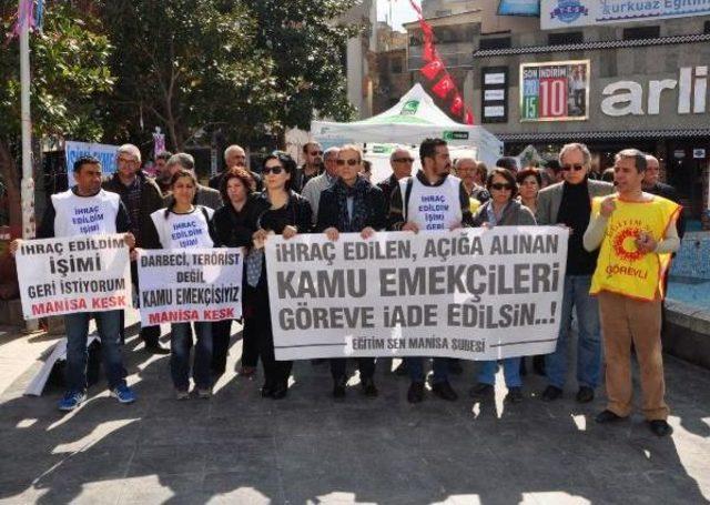 Kesk'ten Manisa'da Oturma Eylemi