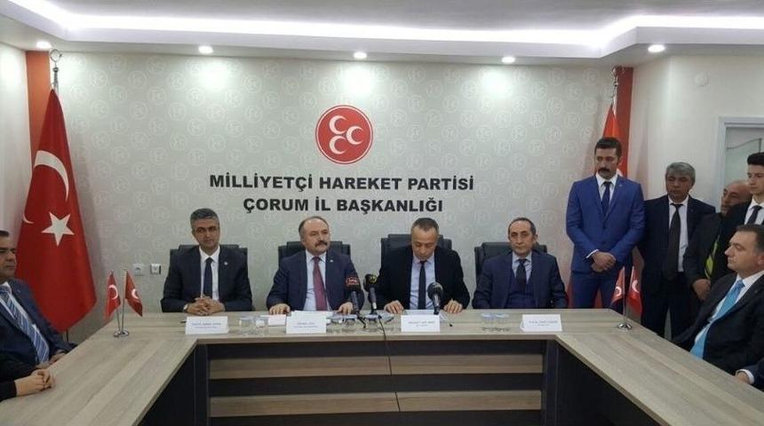 Mhp &Ccedil;orum&rsquo;da Referandum Startını Verdi