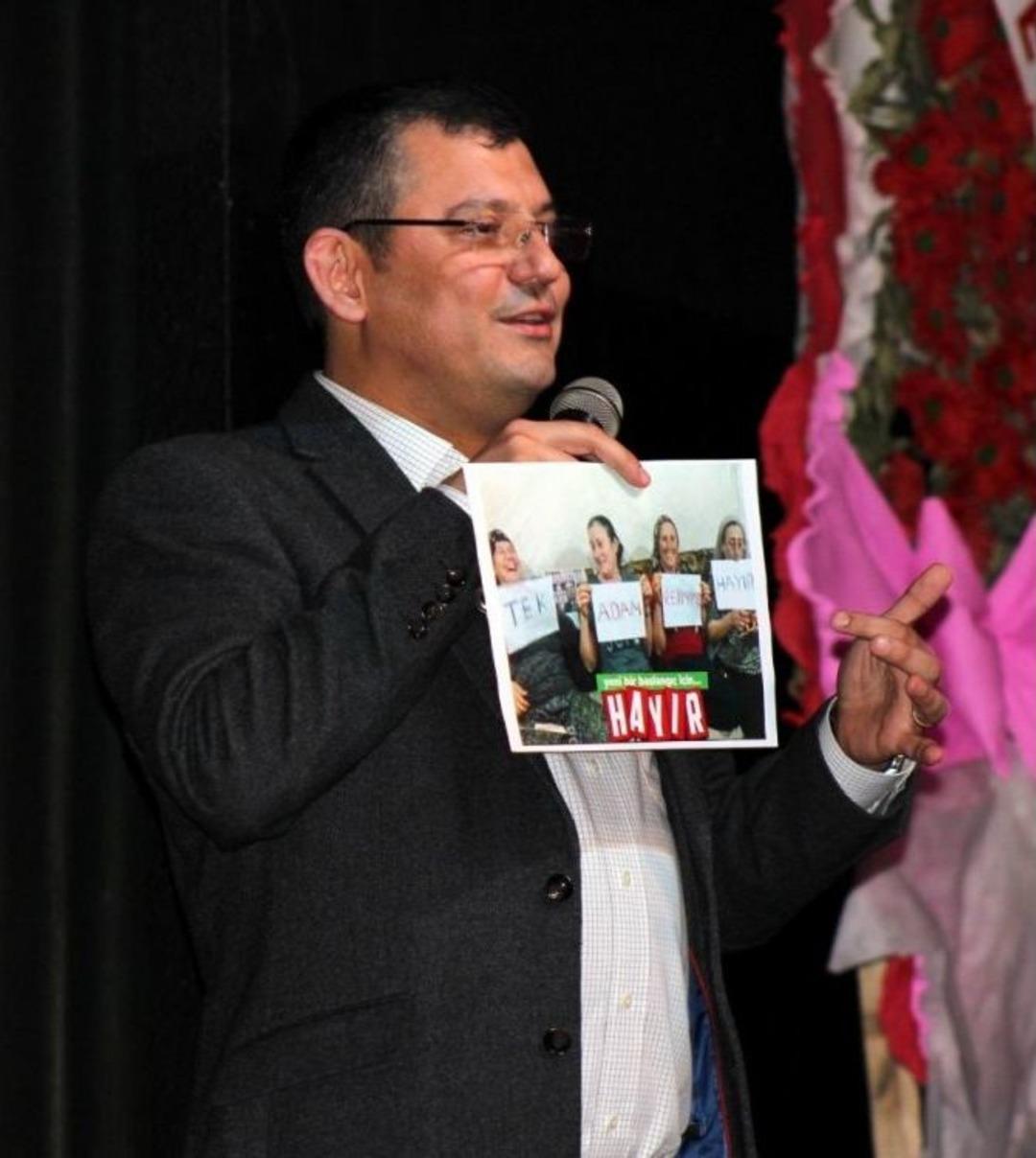 Chp Grup Başkanvekili &Ouml;zel: &ldquo;mesele Parti Meselesi Değil, Memleket Meselesidir&rdquo;