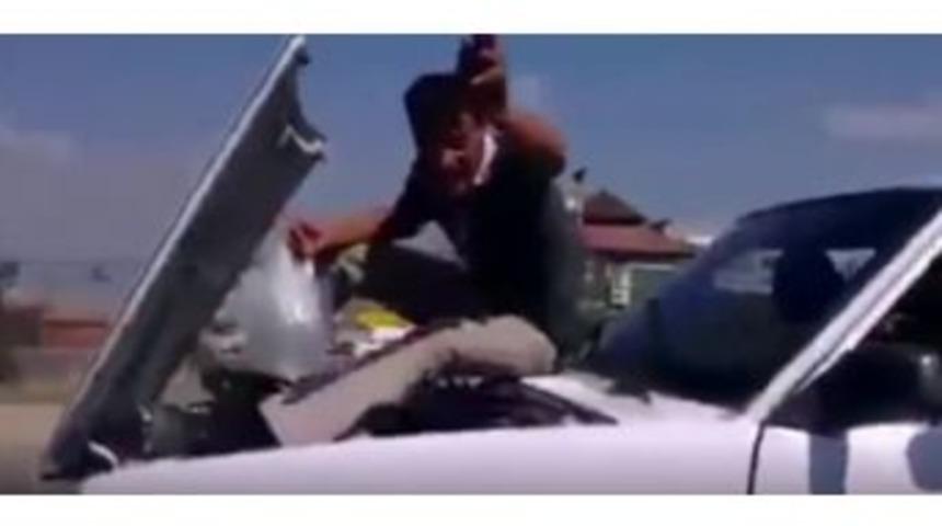 Trafikte B&ouml;ylesi G&ouml;r&uuml;lmedi