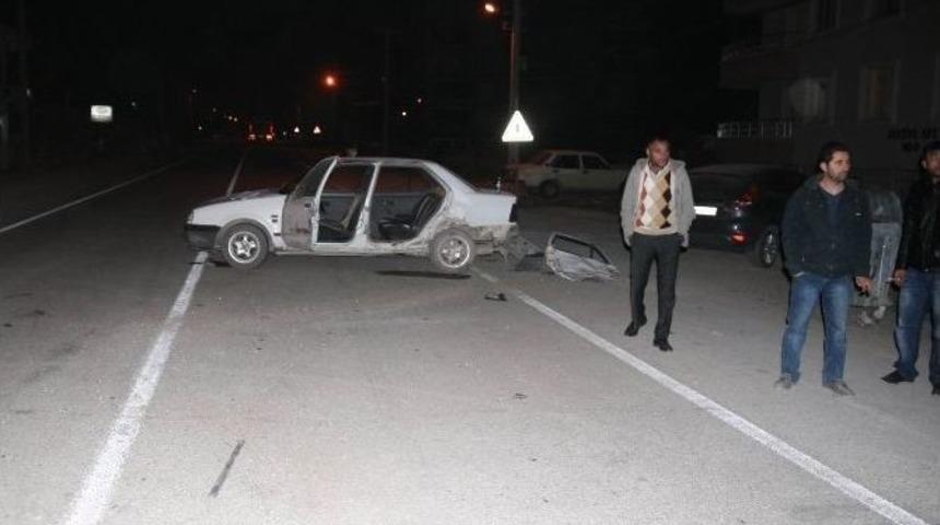 Kulu’da Minibüsle Otomobil Çarpıştı: 1 Yaralı