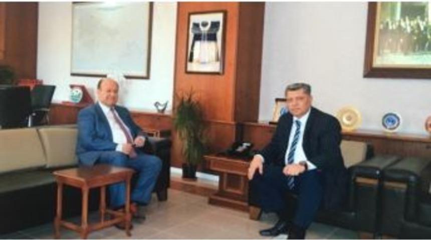 Başkan &Ouml;zakcan&rsquo;dan Baştuğ&rsquo;a Hoşgeldin Ziyareti