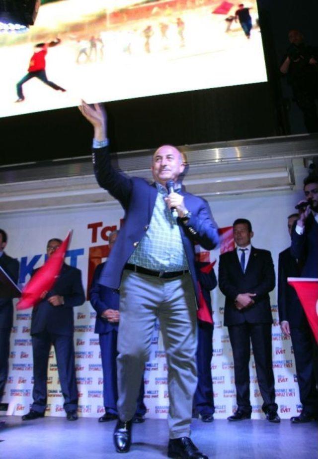 Dışişleri Bakanı Çavuşoğlu Avrupa’ya Sert Çıktı