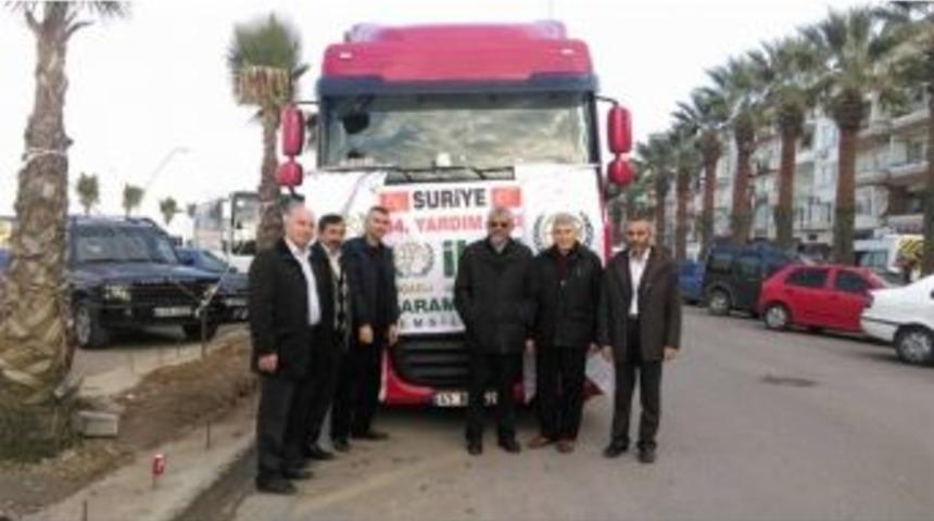 Karam&uuml;rsel&rsquo;den Suriye&rsquo;ye Bir Tır Un G&ouml;nderildi