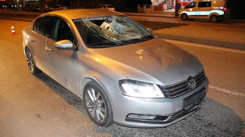 Karaman&rsquo;da Koruma Ekibinin &Ccedil;arptığı Yaya Yaralandı