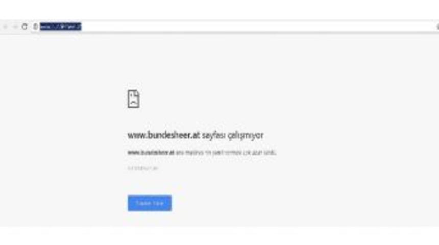 T&uuml;rk Hackerlardan Avusturya&rsquo;nın Silahlı Kuvvetlerine Siber Saldırı