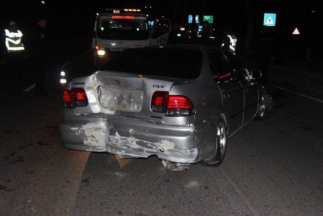 Alkollü Sürücünün Polisle Trafik Dansı Hastanede Bitti