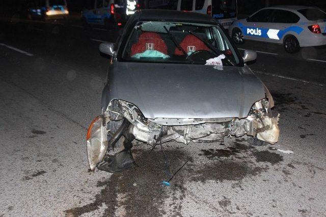 Alkollü Sürücünün Polisle Trafik Dansı Hastanede Bitti