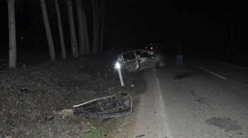 Bursa'daki Kazada 1 &Ouml;l&uuml;, 3 Yaralı