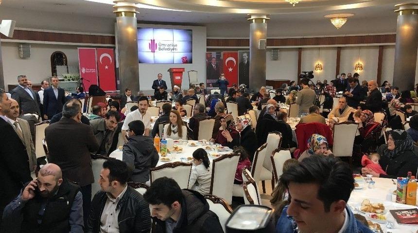 15 Temmuz Gazileri İle Şehit Aileleri &Uuml;mraniye&rsquo;de Bir Araya Geldi