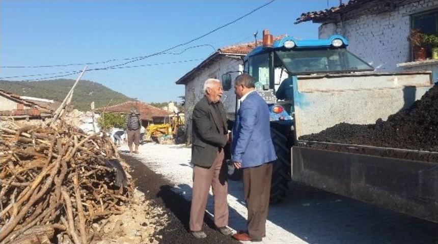 G&ouml;lmarmara Mahalleleri Parke Taşıyla Buluştu