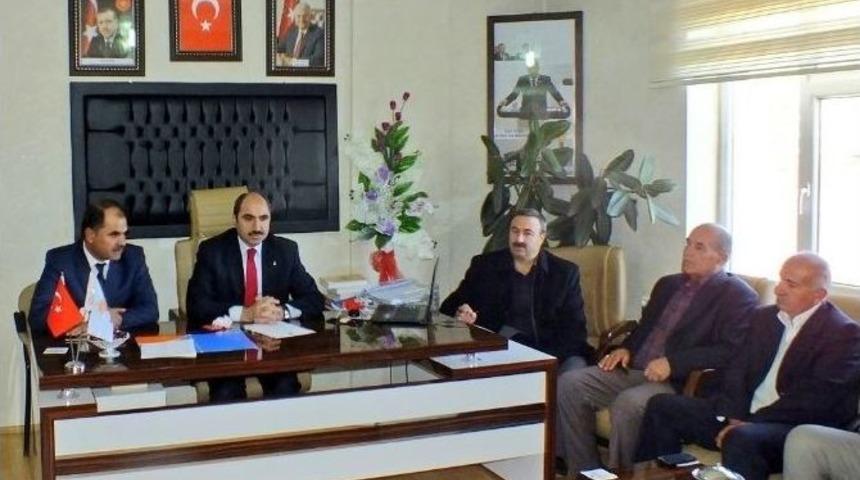 Başkan Soğanda&rsquo;dan Erciş&rsquo;e Ziyaret