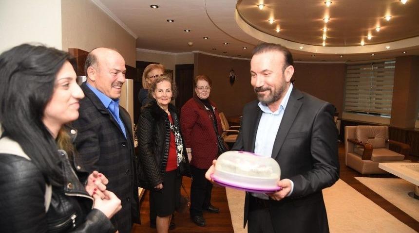 Başkan Doğan, Dsp İzmit Başkanı Ve Yönetimini Ağırladı